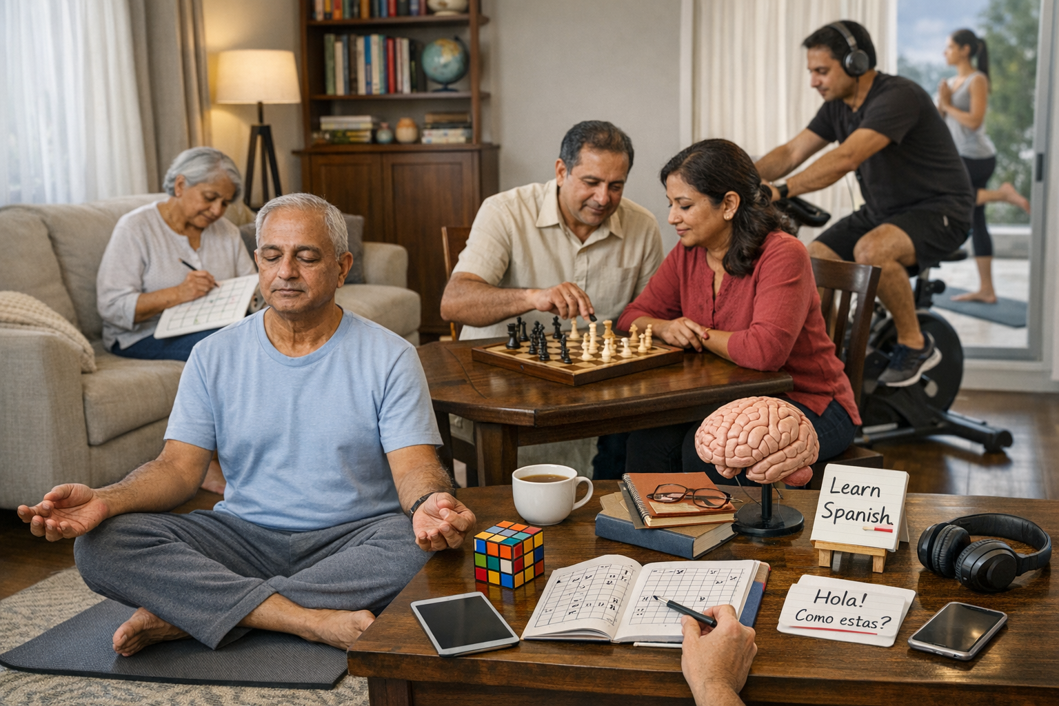 what is brain exercise? Benefits of brain exercise. How it could be performed?